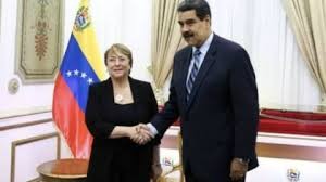 Bachelet y Maduro