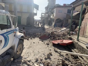Terremoto en sur de Haití
